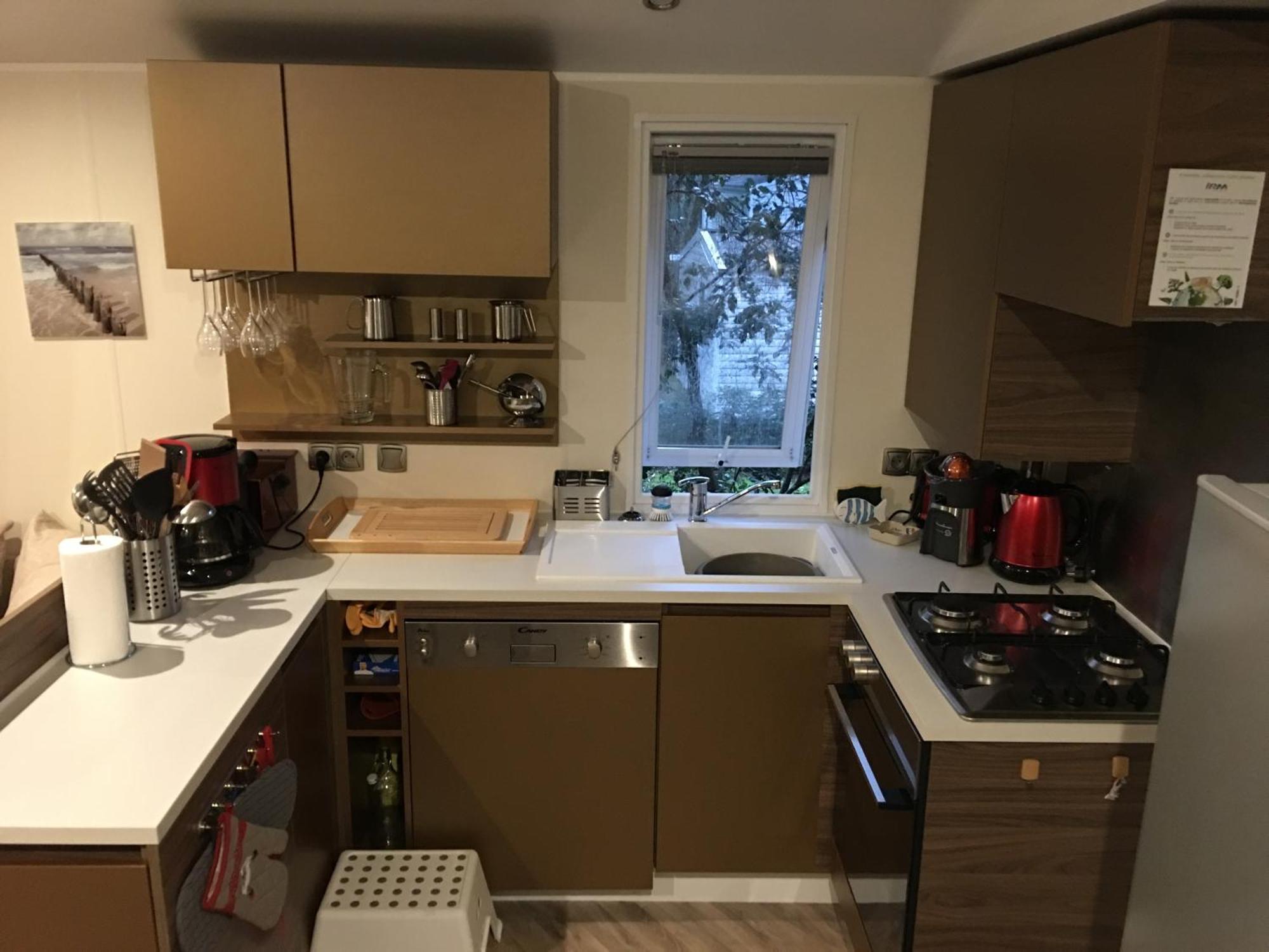 Mobilhome Familial 6 A 7 P 3 Chambres 42 M2 Saint Brevin Les Pierres Couchees Dış mekan fotoğraf